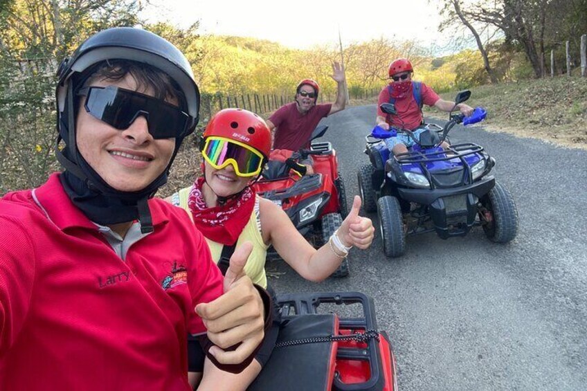 ATV Tour around Jobo town and Dreams Las Mareas- Costa Rica