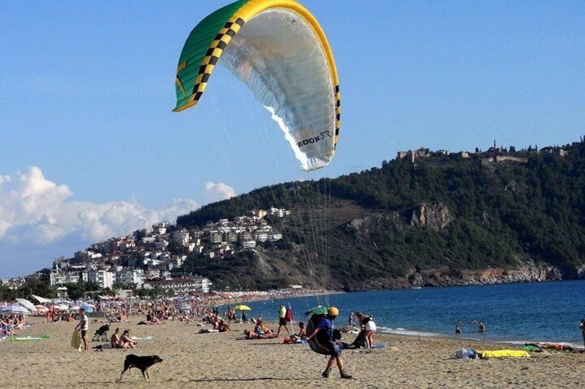 Paragliding in Alanya from Antalya region