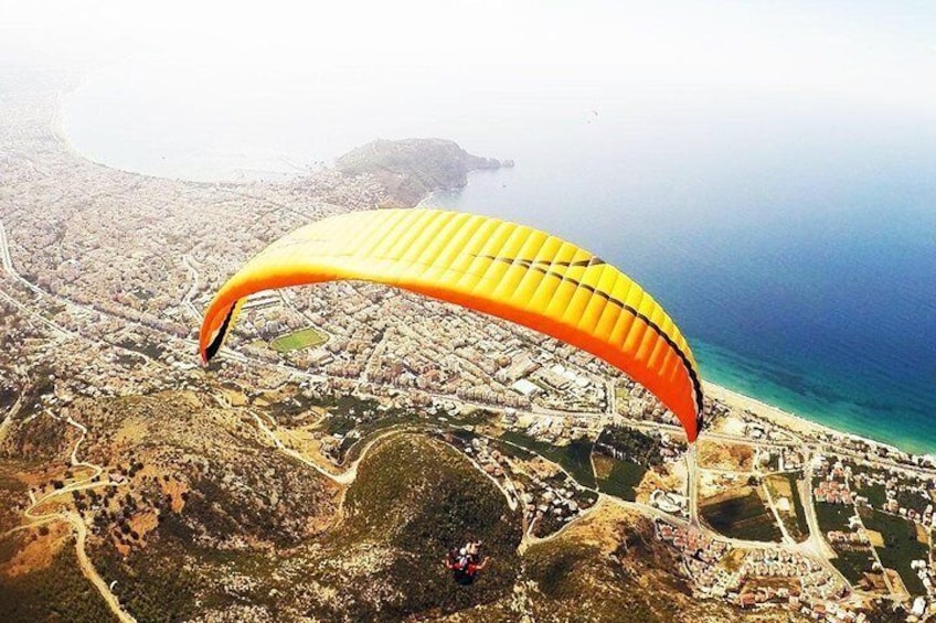 Paragliding in Alanya from Antalya region