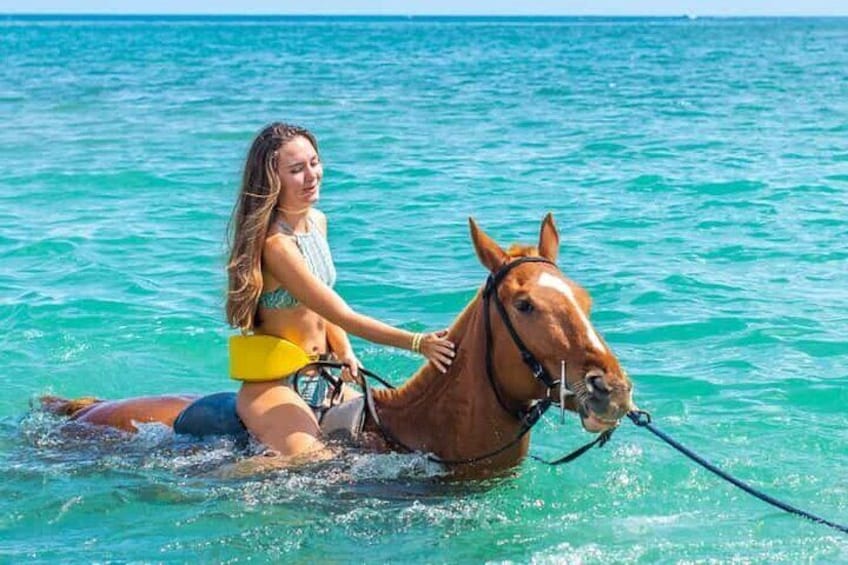 2 Days: Horseback Riding/Swim & Blue Hole / Rafting & Rick's Cafe
