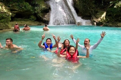 Paseo a caballo/natación, Blue Hole Falls, Rafting en bambú, Rick's Café