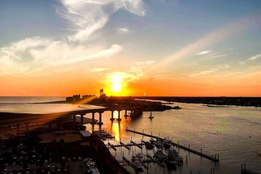 Orange Beach 90-Minute Sunset Cruise on a Tiki Bar