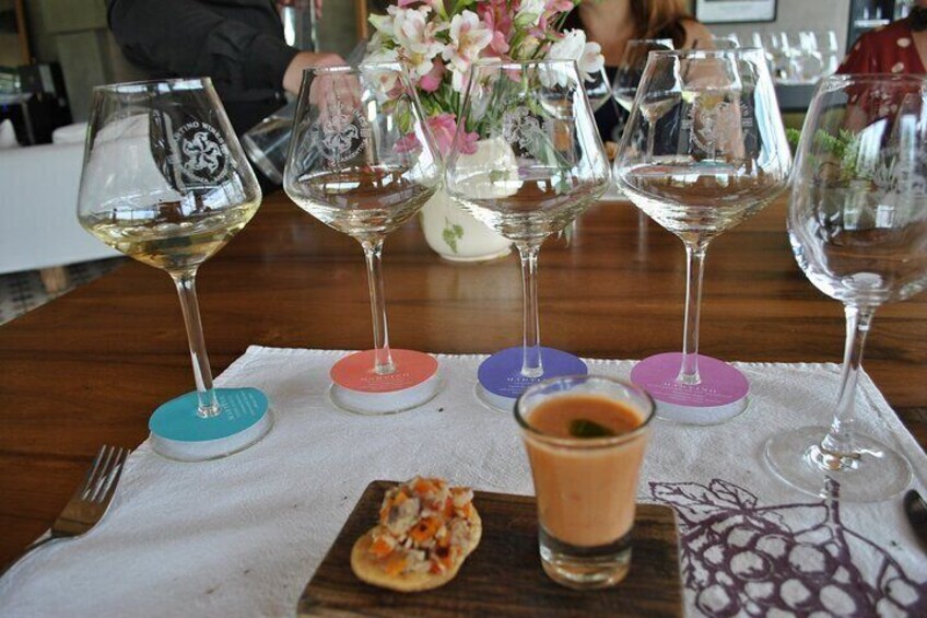 Intimate Wine Tour with Wine Pairing Lunch