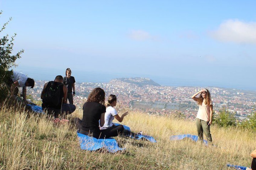 Yoga & Hike Ohrid - Hill Olmec 