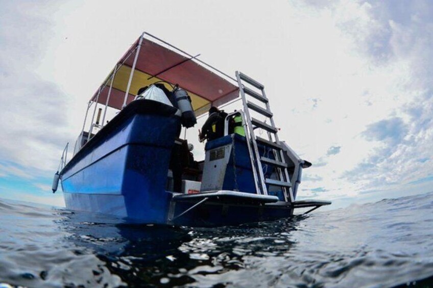 Our boat in Spain