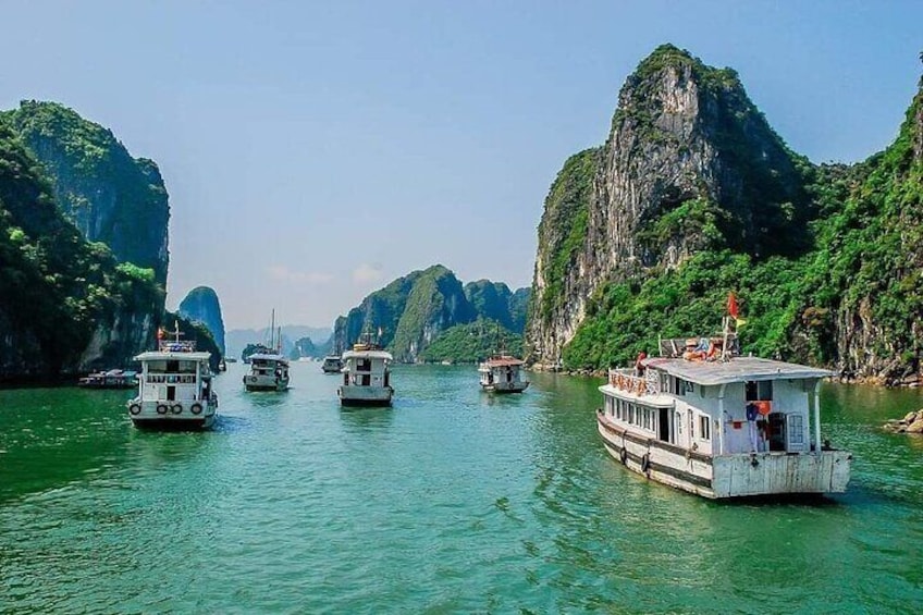 Halong Bay Standard Day Tour with Expressway Transfer from Hanoi