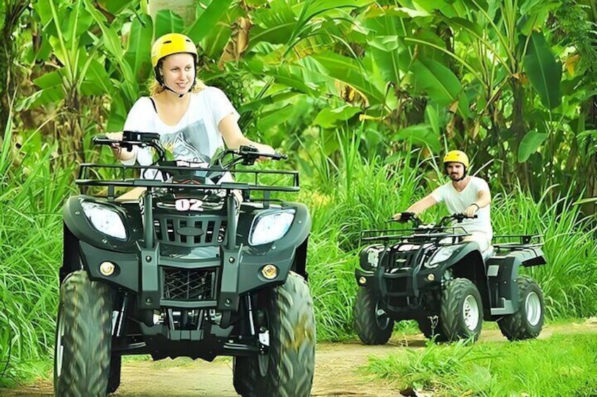 Bali ATV Ride Adventure and Ubud Rice Terrace, Waterfall Tour10