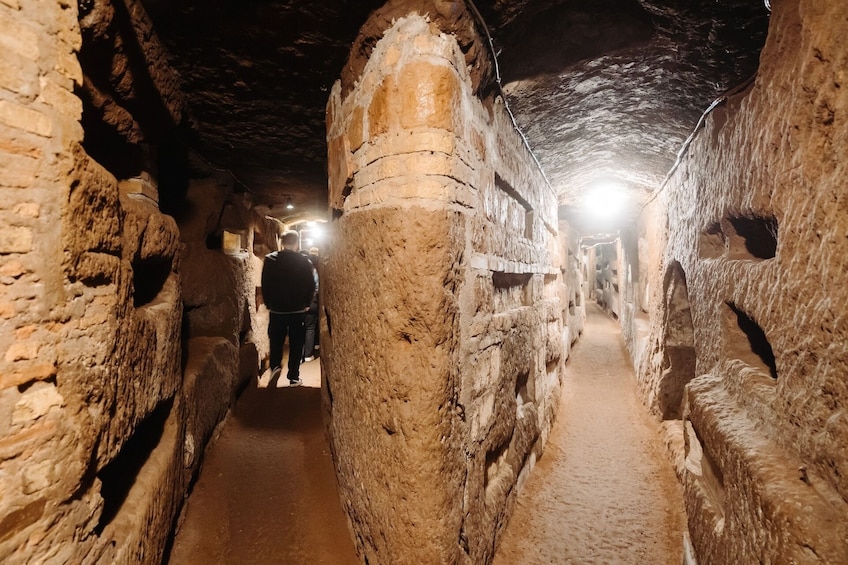 Underground Rome Catacombs Tour with Aqueducts & Appian Way