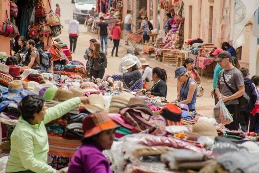 artisan fair in purmamarca