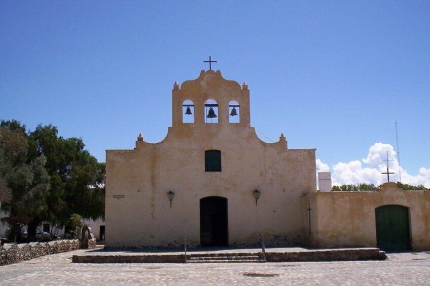 colonial church of cachi