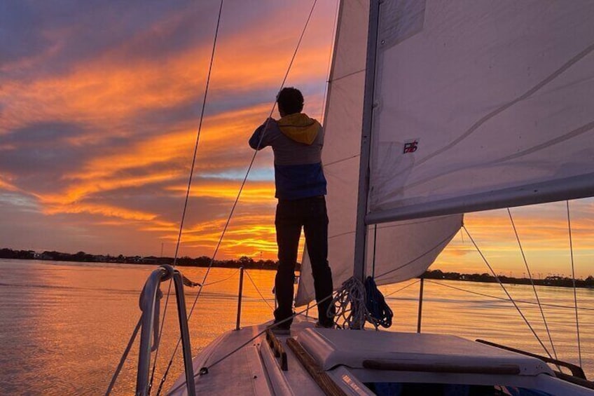 Sunset Sail - Sailing Orlando