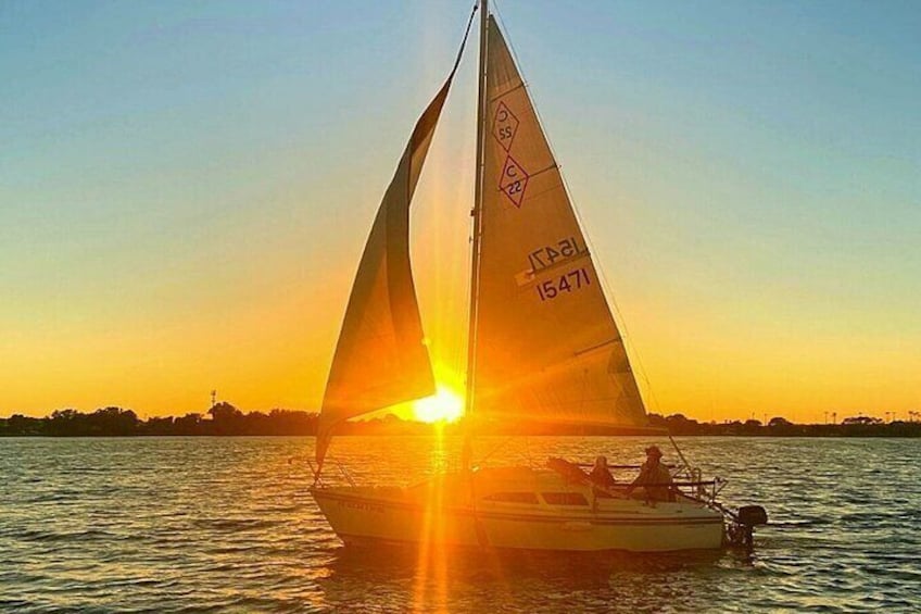 Sunset Sailing Tour - Sailing Orlando - Florida
