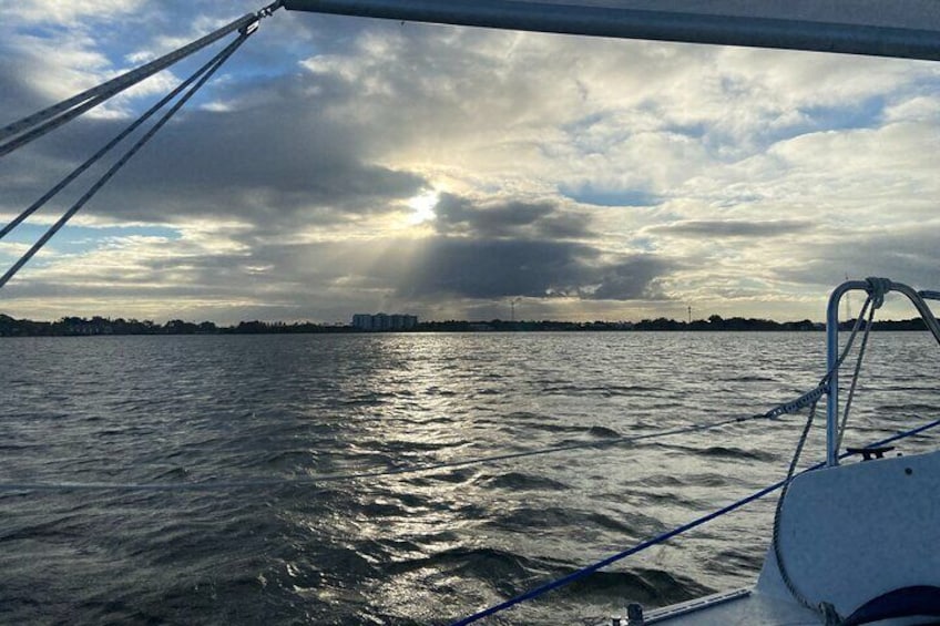 Sunset Sailing Tour - Sailing Orlando - Florida