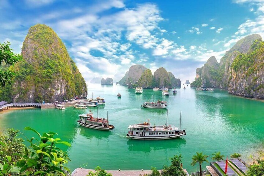 DELUXE Halong Bay Full Day Tour Daily Operated 2023 - 2024