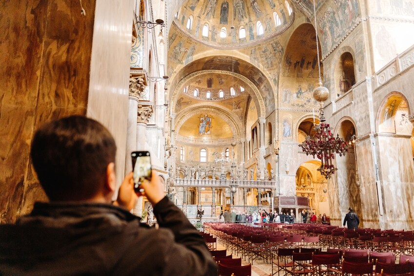 Venice in a Day with St. Mark's Basilica, Doge's Palace, & Gondola Ride