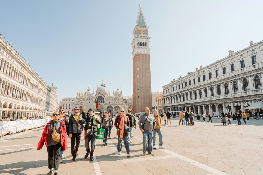 Venice in a Day with St. Mark's Basilica, Doge's Palace, & Gondola Ride