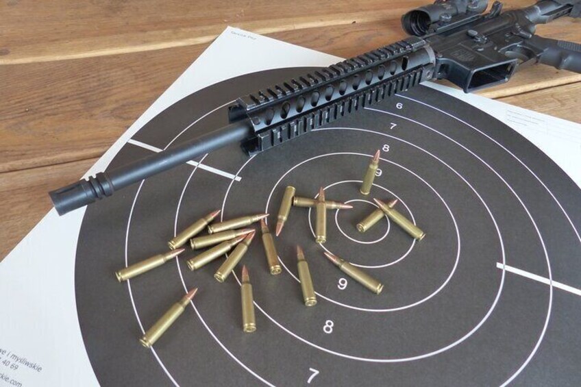 PLUS – 48 shots - Zakopane Shooting real guns