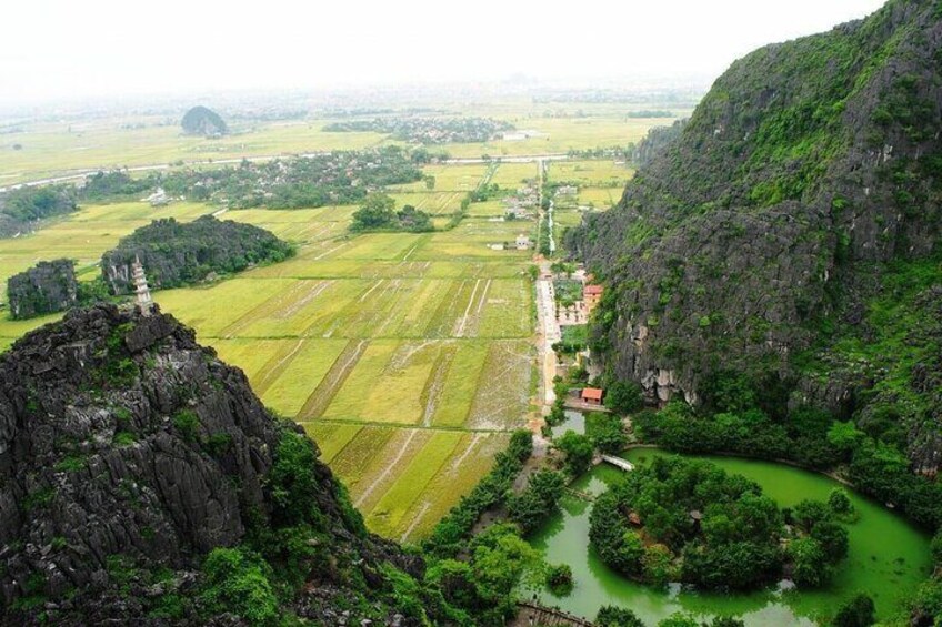 View from Mua cave