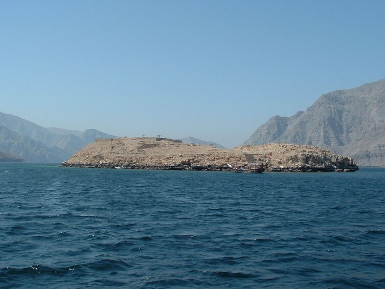 Show item 4 of 7. Musandam Omani Full-Day Dhow Boat Cruise from Dibba with Lunch
