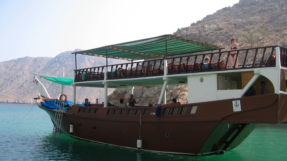 Arabian boat ride on the Gulf of Oman