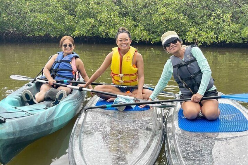 Each person in your group picks what they want to paddle