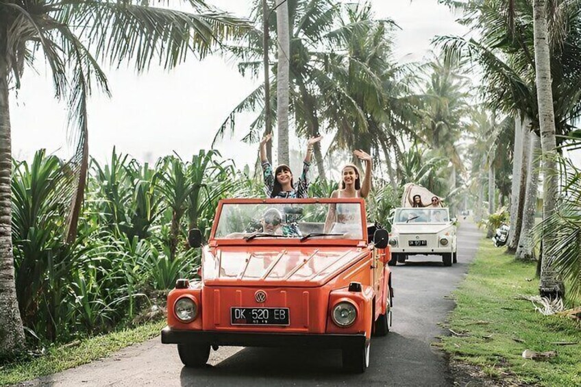 Bali Full-Day The Gate of Heaven Tour by VW Safari Classic Car