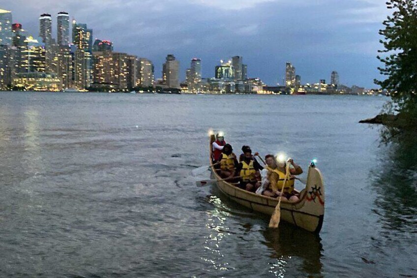 Sunset Canoe Tour of the Toronto Islands