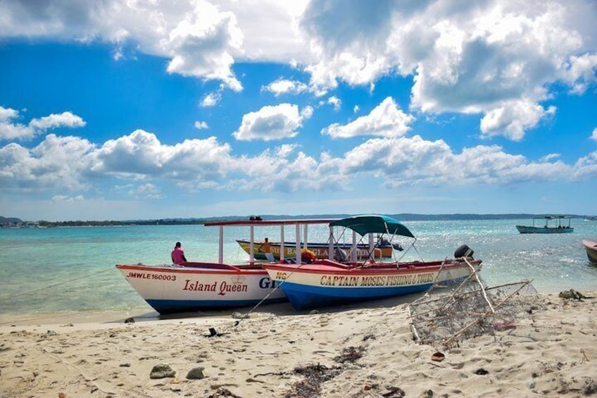 Glass Bottom Boat Ride/Snorkeling/Booby Cay Island from Grand Palladium Lucea