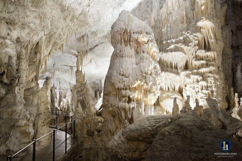 Postojna cave.
