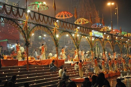 Private Evening ceremony Aarti with Bazar & Street food