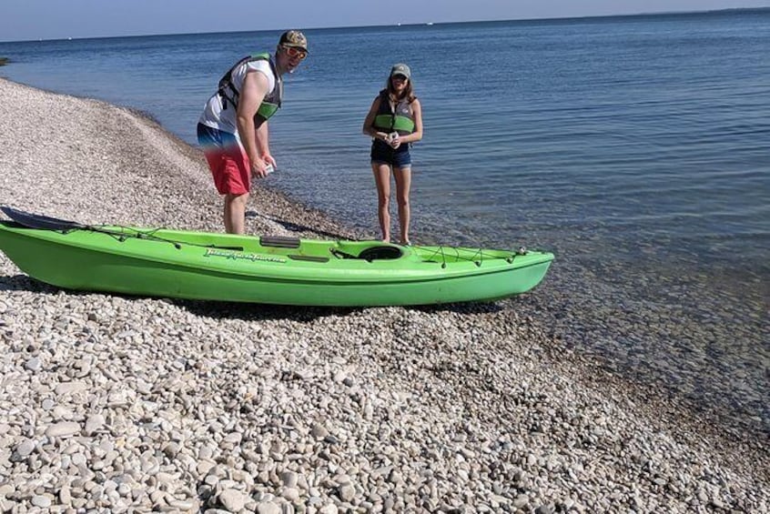 Show item 5 of 7. Kelleys Island Kayak Treasure Tour