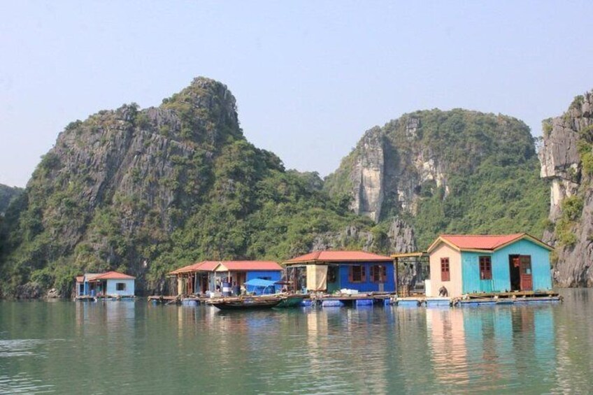 Package: 2Days–1Night (Lan Ha Bay–HaLong Bay-Fisherman Floating House Sleeping)