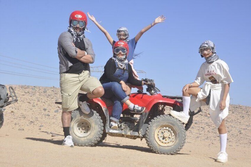 Super Safari Quad Bike, Camel Ride, Buggy and Dinner - Hurghada