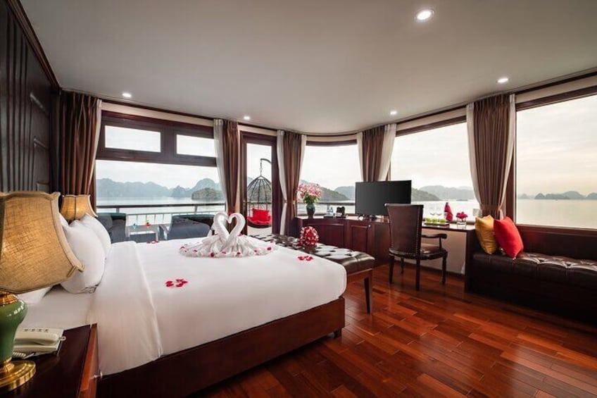 Dora Cruise - Ha Long Bay and Lan Ha Bay Luxury 2 Days 1 Night