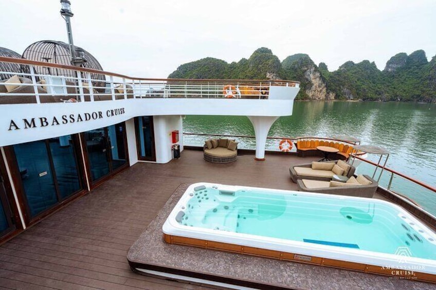 The Most Luxury Day Tour in Halong Bay with Ambassador Cruise