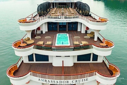 The Most Luxury Day Tour in Halong Bay with Ambassador Cruise