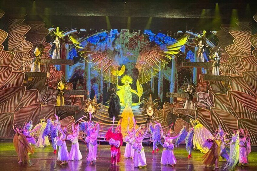 Beijing Night Golden Mask Dynasty Show Ticket with Guide and Pickup