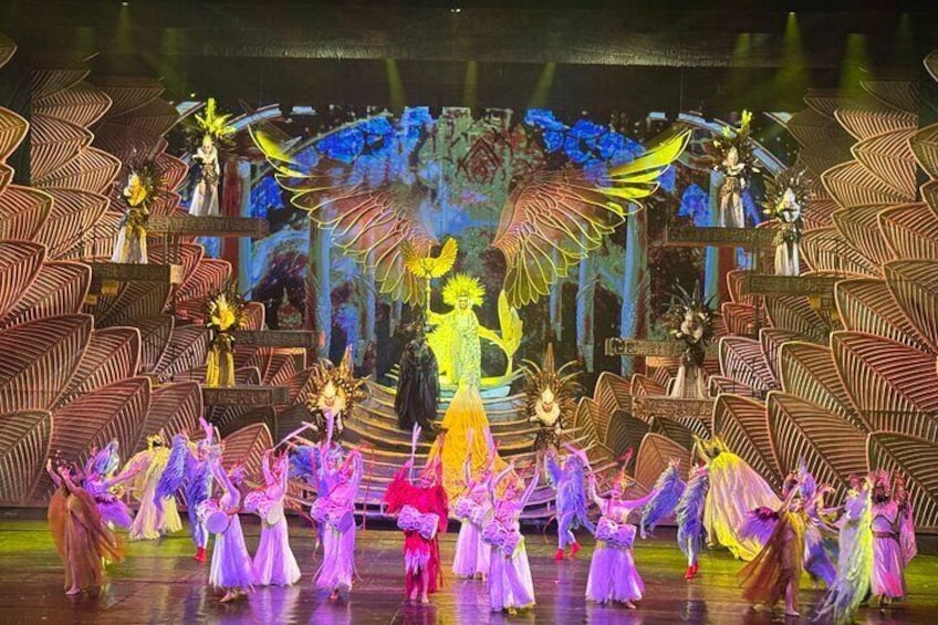 Beijing Night Golden Mask Dynasty Show Ticket with Guide and Pickup