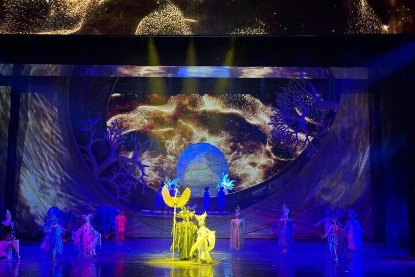 Beijing Night Golden Mask Dynasty Show Ticket with Guide and Pickup
