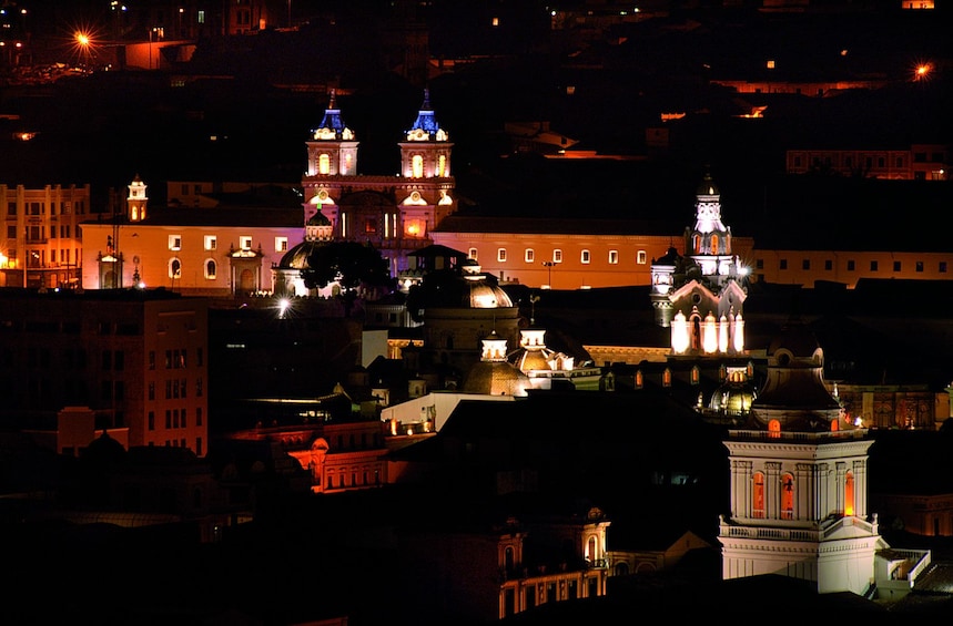 Quito at Night & Urban Legends Tour with Hotel Pick-up