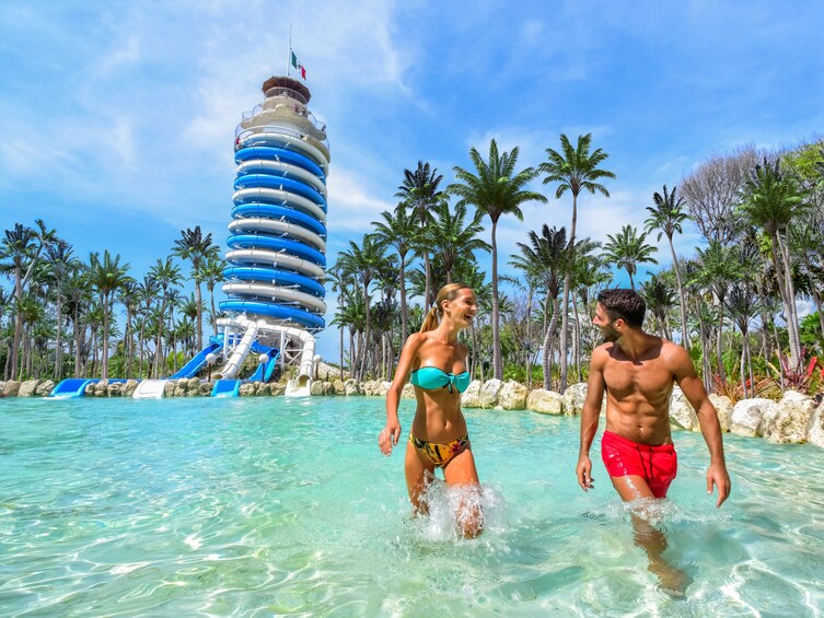 COMBO: Xcaret Plus & Xel-Há Tickets with Transportation