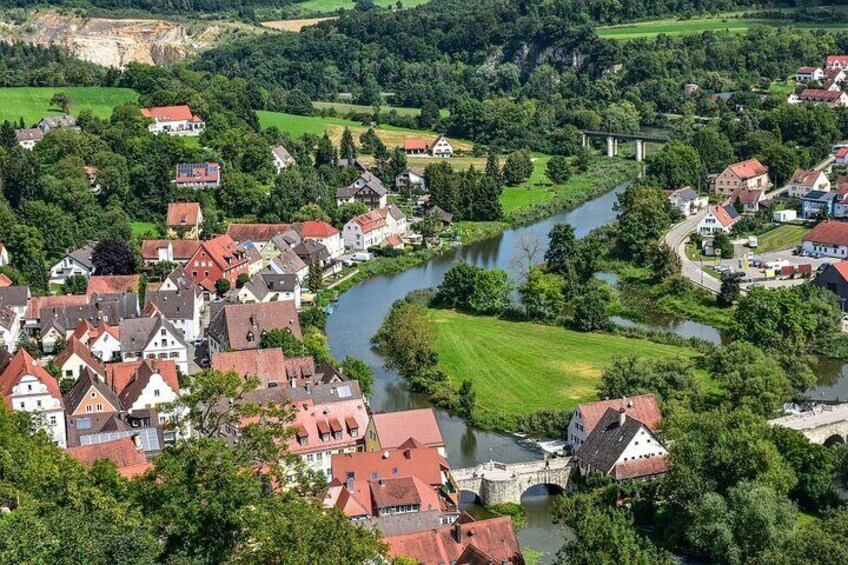 Munich to Harburg, Dinkelsbuhl, Rothenburg private round trip