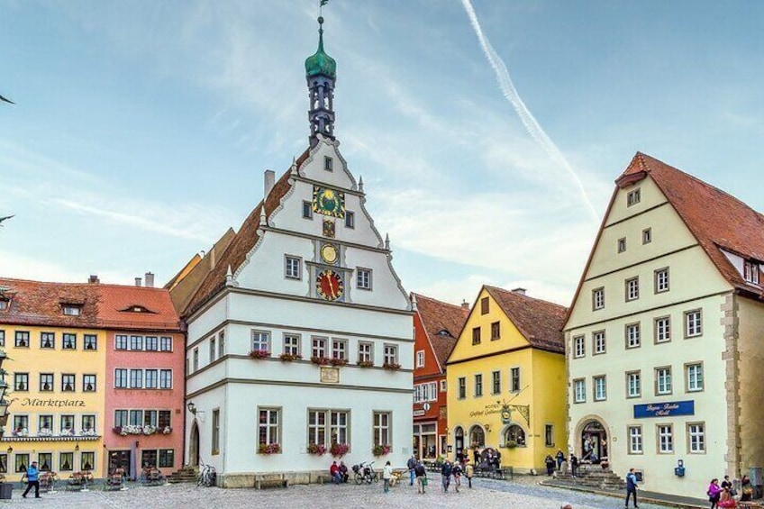 Munich to Harburg, Dinkelsbuhl, Rothenburg private round trip