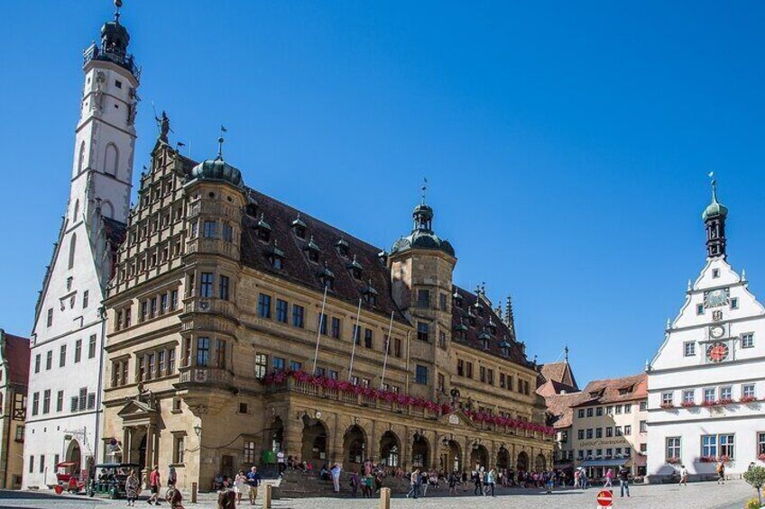 Munich to Harburg, Dinkelsbuhl, Rothenburg private round trip