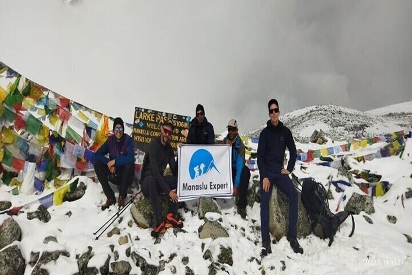 Manaslu Larke pass 2022