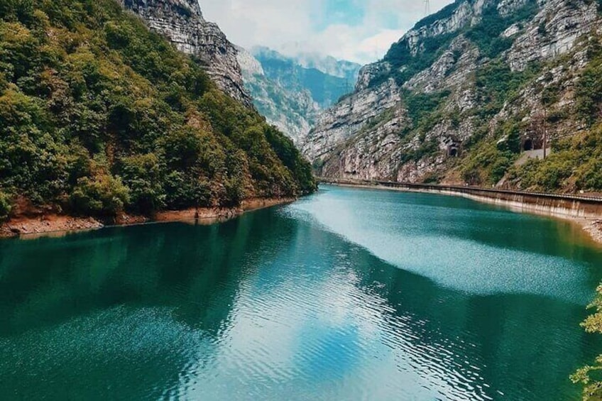 Neretva river canyon