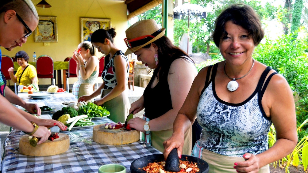 Balinese cooking class in Bali