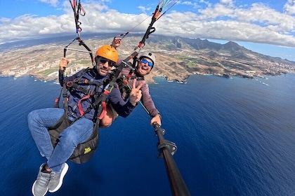 Tandem-paragliding op Tenerife
