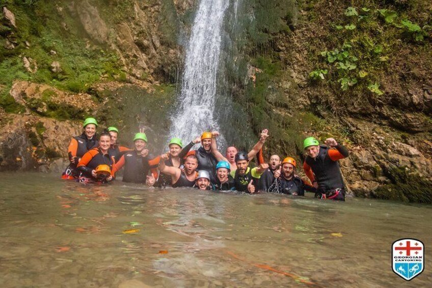 Canyoning and Rappelling tour around Kutaisi