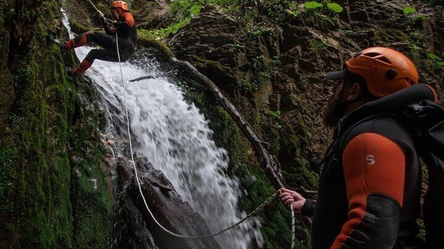 Canyoning and Rappelling tour around Kutaisi